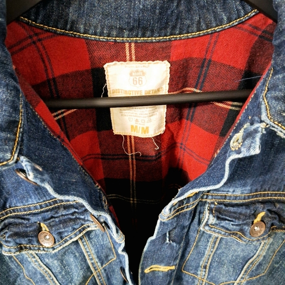 Vintage Route 66 Denim Jacket – M - Picture 5 of 6